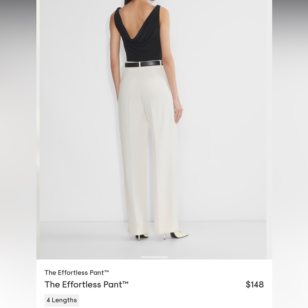 Aritzia Effortless Pants in Light Birch